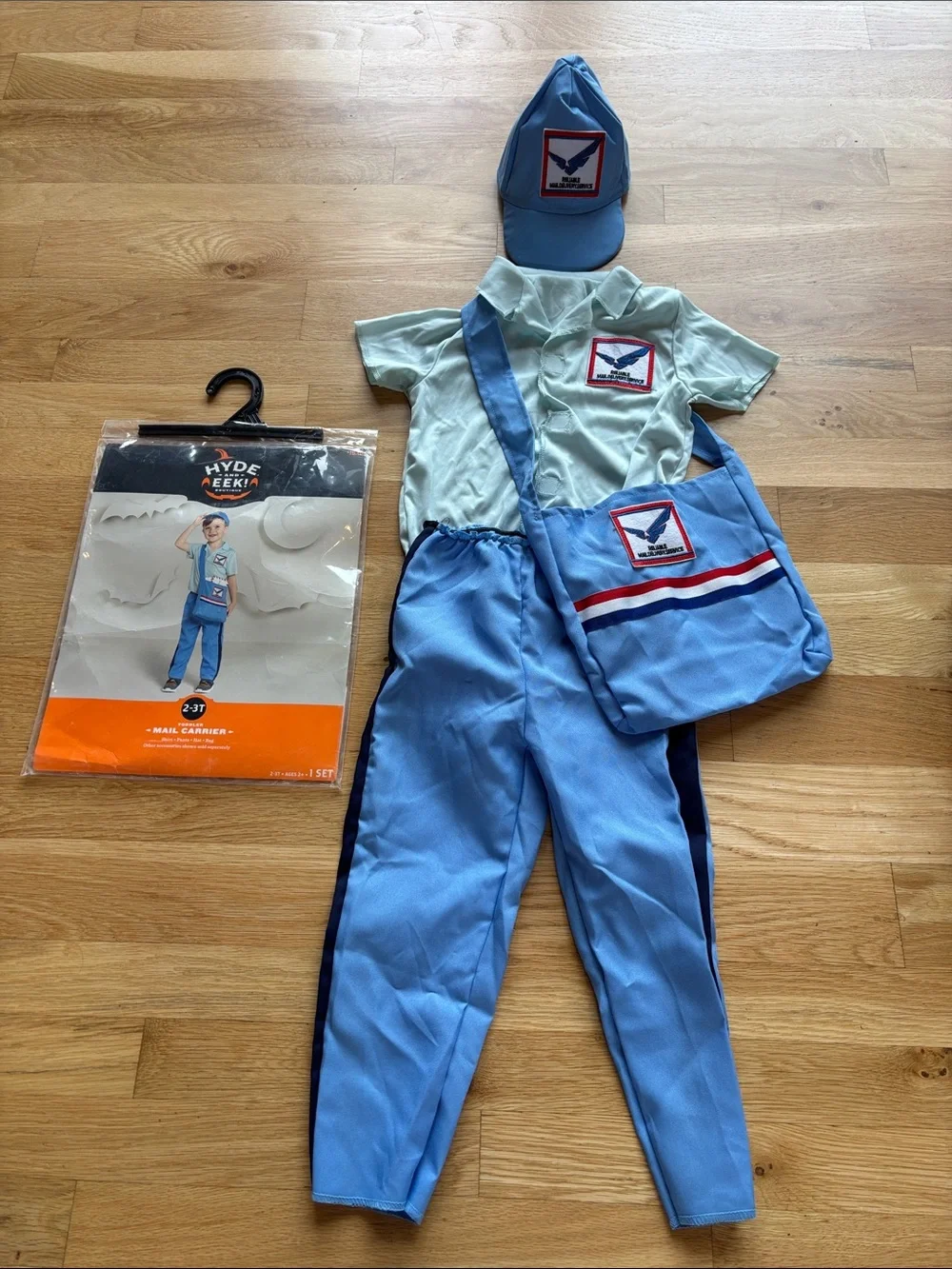 Halloween Costume Hyde and Eek Boutique Mail Carrier 2T-3T Mailman dress up!